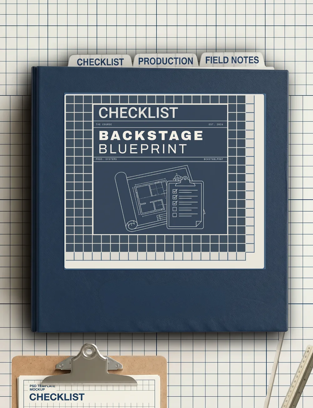Pulled From The Binder — production checklist binder